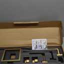 5-Piece Brushed Gold Bathroom Hardware Set - Hand Towel Bar, Toilet Paper Holder, Towel Ring & Rack