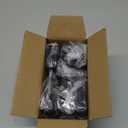 30 Pack 15 Pairs 3/8 inch Inset Cabinet Hinges Black,Self Closing 3/8" Cabinet Hinges Black Cupboard Hardware