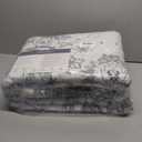 Zentavio Area Rugs 6x9 Washable Non-Slip Kid & Pet Friendly Living Room Carpets Vintage Floral Foldable Thin Low Pile Rug for Bedroom Kitchen Dining Room Grey