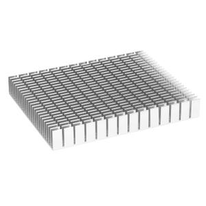 Aluminium Heat Sink 150 x 120 x 20mm Heatsink Module Cooler Fin Radiator Board for Cooling PC Computer PCB Board (White)
