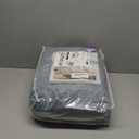 H.VERSAILTEX Stretch Velvet Sofa Covers for 3 Cushion Couch Covers Sofa Slipcovers Furniture Protector Soft with Non Slip Elastic Bottom, Crafted from Comfy Rich Velour (Sofa 72'-90', Stone Blue)