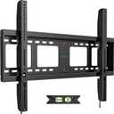 Heavy Duty TV Wall Mount for 45-100 inch Large TVs up to 200 LBS & 800x600 mm Vesa, Ultra Slim Fixed TV Mount, Low-Profile TVS Bracket, 16" 24" 32" Wood Stud, Fit Most 65+ 75+ 85 86 90 98 100 TVs