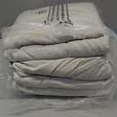 Amazon Basics 4 Piece Bed Sheets Set, 100% Cotton Jersey, Includes Super Soft, Flat and Fitted Sheets, Pillowcase, King, Oatmeal, Solid