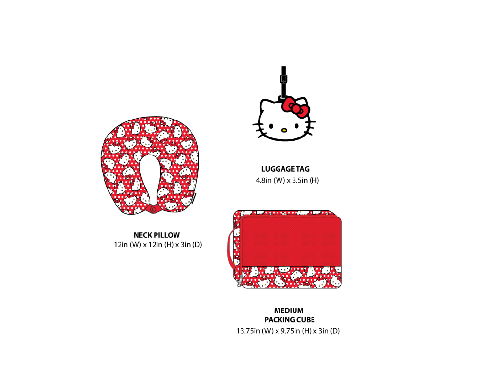 Hello Kitty 3 PC Set