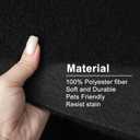 71inx71in Black Underfelt Carpet for Speaker, Sub Box Carpet, Auto, RV, Boat, Marine, Truck, Car Trunk Felt Fabric Material, Soft and Durable
