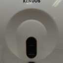 KENUOS Under Sink Instant Hot Water Heater, 2.5 Gallon Mini Tank Water Heaters with LED Display, 1500W 120V Small Water Heater 1/ 2" NPT for RV, Kitchen, Compact Design with T&P Valve, 3-Way Fitting Valve