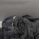 Hellomamma Long Hooded Robe for Women Luxurious Flannel Fleece Full Length Bathrobe Winter Warm Pajamas Shower Nightgown (Grey)