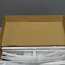 Asee'm White Metal Wedding Arch Stand (7.2FT,6FT) Set of 2 Arched Backdrop Frame for Ceremony Parties Birthday Baby Shower Garden Decoration