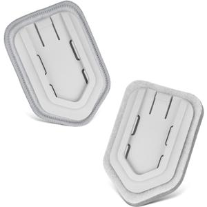 2 Pcs Cleaning Tub and Tile Scrubber Brush Refill Replacement Head Shower Brush Attachment Scrubber for Bathroom Bathtub Shower Cleaning Fit Lalafancy Scrub Brush