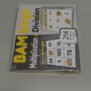 THE BAMBINO TREE Multiplication and Division Facts Bingo Game  3rd 4th & 5th Grade Educational Math Learning for Classroom & Homeschool