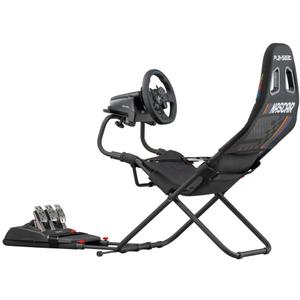 Playseat Challenge Sim Racing Cockpit | Foldable & Adjustable | For High Performance Sim Racing  Anywhere, Anytime| Supports all Steering Wheels & Pedals | For PC and Console | Nascar edition