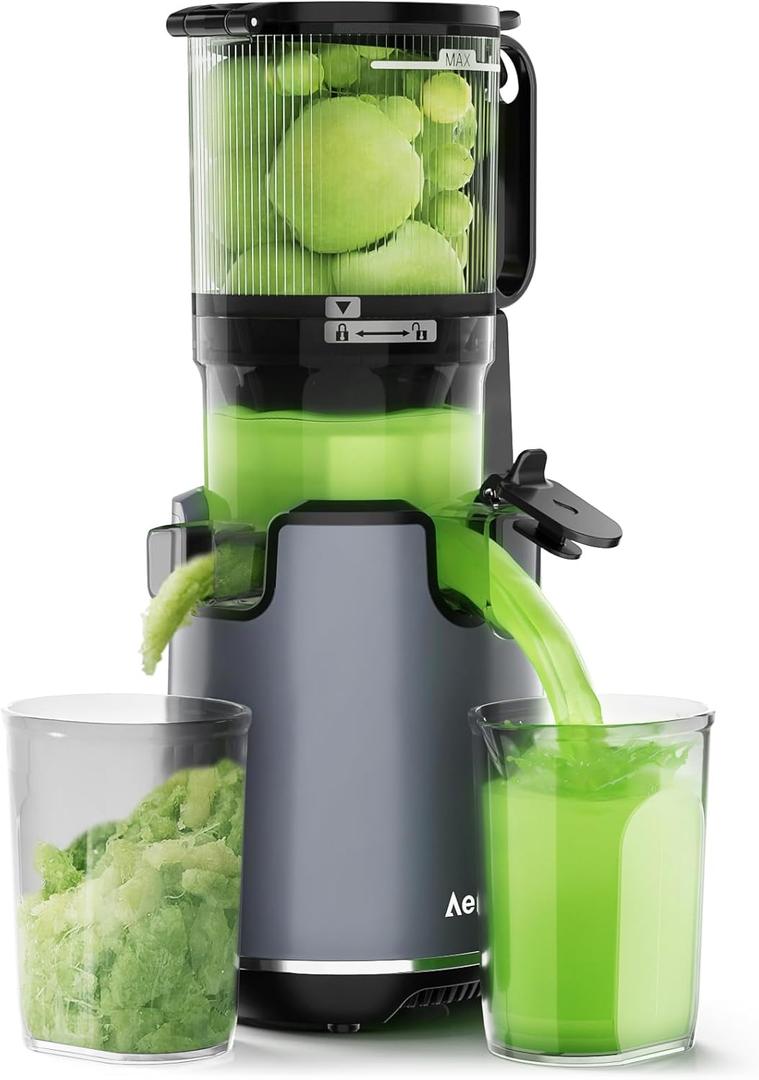 Aeitto Juicer Machines, 5.3" Extra Wide Mouth