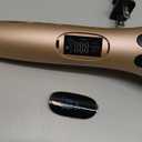 CHI Spin N Curl, Curling Iron For Healthy & Shiny Effortless Curls & Waves, Provides Preset Temperature Settings For Each Hair Texture, Rose Gold (Pack of 1)