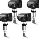 CARORAV 4-Pack Tire Pressure Monitoring System Sensor TPMS Compatible for Nissan Xterra Altima Versa Pathfinder Infiniti QX56 QX40, 315MHz TPMS Sensor Replaces 40700-JA01B 407001AA0B 40700JA01C