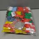 60Pcs Christmas Mini Pop Keychain Fidget Toys Mini Pop Keychain Rainbow Silicone Simple Fidget Toys Fidget Relieve Anxiety Stress Hand Office Desk Toys for Kids Adults