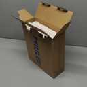 MYSKY HOME Linen Curtains for Living Room, Natural Semi Sheer Curtains & Drapes 84 inches Length 2 Panels Set Farmhouse Country Boho Style Back Tab Draperies for Sliding Glass Door, 50" Wide, Linen