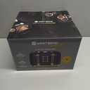 West Bend Timeless 4-Slice Toaster with 7 Browning Levels, Bagel/Waffle/Defrost Settings, High-Lift Lever, Anti-Jam, Easy-Clean Crumb Tray, 4-Slice, Blue/Gold