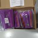 Door Hinge Cover Trim Exterior Accessories for Jeep Wrangler JK JKU Sport Rubicon Sahara X Unlimited 2-Door & 4-Door 2007-2018 (Purple 8PCS)