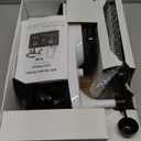 Zivron WiFi Weather Station Wireless Indoor Outdoor, Thermometer with Rain Gauge and Wind Speed/Direction, Large Display for Weather Forecast, Temperature, Humidity, Clock, Alarm, UV, Air Pressure