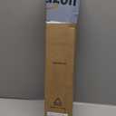 Lootkell White Oak Wood Curtain Rods for Windows 28 to 48 1" Diameter Boho Decorative Heavy Duty Window Curtain Rod Adjustable with Handmade Wood Grain Design for Living Room Bedroom Kitchen Farmhouse