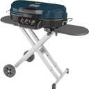 Coleman RoadTrip 285 Portable Stand-Up Propane Grill with 3 Adjustable Burners & Instastart Ignition, 20,000 BTUs of Power for Outdoor Cooking