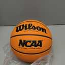 WILSON NCAA Evo NXT Official Indoor Game Basketballs - Sizes 6 and 7 (Black/Orange)