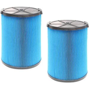 2Pack VF5000 3-Layer Replacement Filter Compatible with Ridgid Shop Vac 5-20 Gallon Wet/Dry RV2400A RV2400HF RV2600B WD06700 WD0671 WD0970EX0 WD0970M0 WD1270 WD1450 WD1680