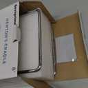 5 Large Beads Newton's Cradle Balance Balls Desk Toys Office Decorations with Black Wooden Base Desk Balance Balls Fun Science Physics Toys for Office/Bedroom/Living Room