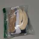 AHONEY 8 Pack Headbands for Women, Stretchy Non Slip Soft Cloth Hair Bands for Workout, Yoga, Skincare, 90s Hair Accessories (Neutral)