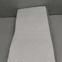 Cooling Cube Pillow for Side Sleepers, Square Memory Foam Side Sleeper Pillow Firm Soft Double-Sided Supportive, Support Head Cervical Pillow for Neck Shoulder Pain, 24"x12"x5" (White-grey)