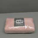 MOONQUEEN Ultra Soft Towel Set - Quick Drying - 2 Bath Towels 2 Hand Towels 2 Washcloths - Microfiber Coral Velvet Highly Absorbent Towel for Fitness, Bathroom, Sports, Yoga, Travel (Pink, 6 Pcs)