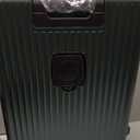 Zipperless Luggage, Polycarbonate Aluminum Hard Shell, Expandable Carry-On Suitcase with Spinner Wheels, Hard Shell Suitcase, 24 Inch Cabin (green)