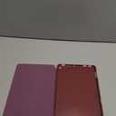 Case for 10.1 Inch Tablet, PU Leather Smart Incompatible with TCL Nokia DJ&RPPQ Dual Angle Stand Cover with Auto Wake/Sleep, Red