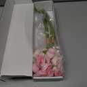 Ranunculus Artificial Flower Pink Faux Silk Mini Peony Flowers Fake Peonies Wedding Flowers DIY Bouquet for Centerpieces Arrangements Bridal Shower Decorations 15 Pcs