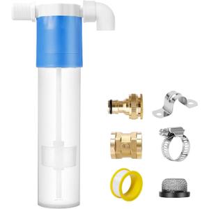 Pool Filler Automatic Pool Fill Water Leveler auto Filler Water Level Control (3/4'' Blue)