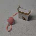 2025 New Electric Dog Ball Toy,360 Smart Automatic Interactive Rolling Ball, Smart Pet Toy,Interactive Dog Toys,Gift for KidsPink