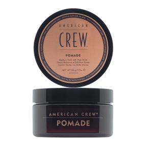 American Crew Men's Hair Pomade (OLD VERSION), Medium Hold with High Shine, 3 Oz (Pack of 1) (Brown)