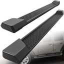 AUTOSAVER88 Running Boards Compatible with 2007-2018 Jeep Wrangler JK 4 Door, Nerf Bars, Black Side Steps (Not for JL Model)