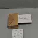 Thank You Cards with Envelopes & Matching Stickers, Bulk Pack of 100, 4x6 Inch Minimalistic Design - Suitable for Business, Baby Shower, Wedding, Small Business, Graduation, Bridal Shower, Funeral (White)