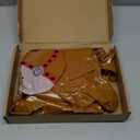 Chivao 12 Pieces Inflatable Stick Horse Cute Horse Head Stick Blow up Balloon Colorful Cowboy Cowgirl Party Decorations for Themed Birthday Party(Coffee Color) (Brown)