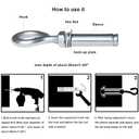 5 Pack 304 Stainless Steel Heavy Duty Eyebolt Anchors, M10 Concrete Wall Anchors with Ring, Expansion Eyebolt Fasteners for Hanging & Lifting in Concrete/Masonry