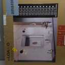 LOAAO 22X30 Inch Brushed Nickel Bathroom Mirror, Rounded Rectangle Silver Metal Frame Mirror, Brushed Nickel, Anti-Rust, Hangs Horizontally or Vertically