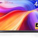 HORION 43 inch Smart TV, 4K UHD LED TV with WebOS 22, Ultra Slim Television with Mega Contrast, HDR10, Dolby Audio - Streaming Live, Bluetooth, Hdmi, WiFi ((P6D Series, 2025)