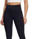 NANJI High Waisted Leggings with Pockets for Women - Buttery Soft, Stretch Yoga Pants, Squat Proof Casual Workout Leggings (Black, M)