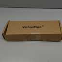 ValueMax 2-piece Strap Wrench Set, Adjustable Oil Filter Wrench with Max Diameter 4" (Small) & 6" (Large) for Shower Head Water Filter, Jar Opener Set (Orange)