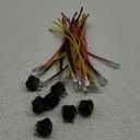 #US 3 Way Round 12V, Waterproof 3 Pin 3 Position 5 Pack.