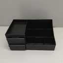 Cologne Organizer for Men, Perfume Stand Organizer, Dresser and Bathroom Organizers Countertop, Perfume Organizers for Mens Room Decor, Mens Bathroom Organizers and Storage, Cologne Shelf, Black