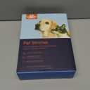 Dog Clippers Grooming Kit Hair Clipper-Low Noise Paw Trimmer- Rechargeable - Cordless Quiet Nail Grinder Shaver for Cats and Other Pets (White)