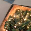 National Tree Company 7.5 ft Pre-Lit Jersey Fraser Fir Artificial Christmas Tree, 1,250 Clear Lights, 3,144 Tips, Includes Stand, Green