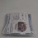 Zipcase 2 Packs Clear All Cover in Plastic Dinning Chair Covers - Heavy-Duty PVC Chair Protectors, 20D x 22W x 20H x 41H, Keep Your Dinning Chair Away from Water Dust Paws and Claws